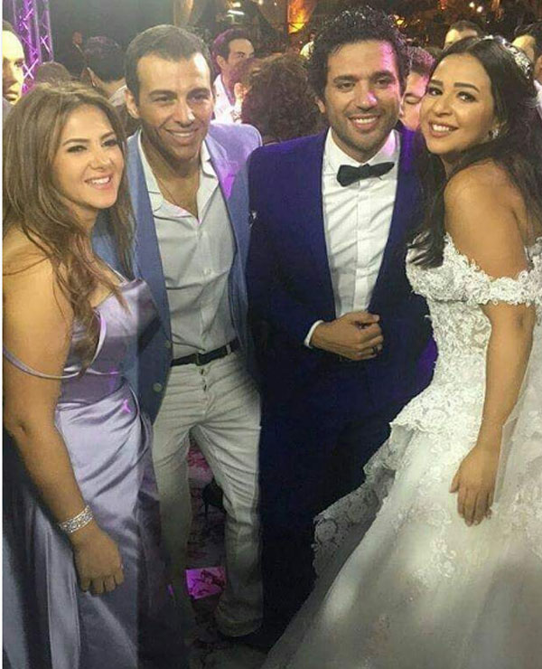 حفل زفاف ايمي سمير غانم و حسن الرداد