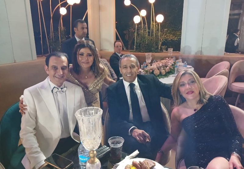 حفل زفاف عهد ابنة طارق علام 1