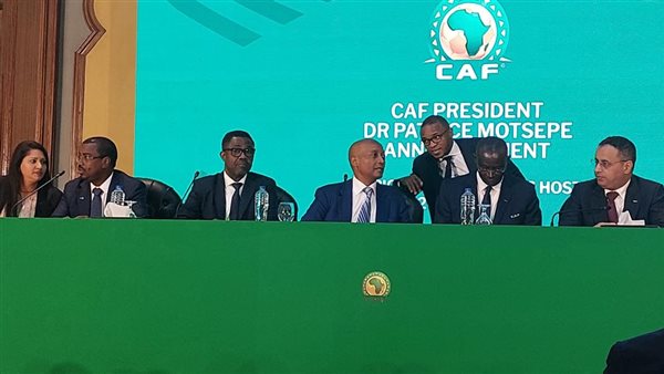 مؤتمر رئيس الاتحاد الافريقي لكرة القدم
