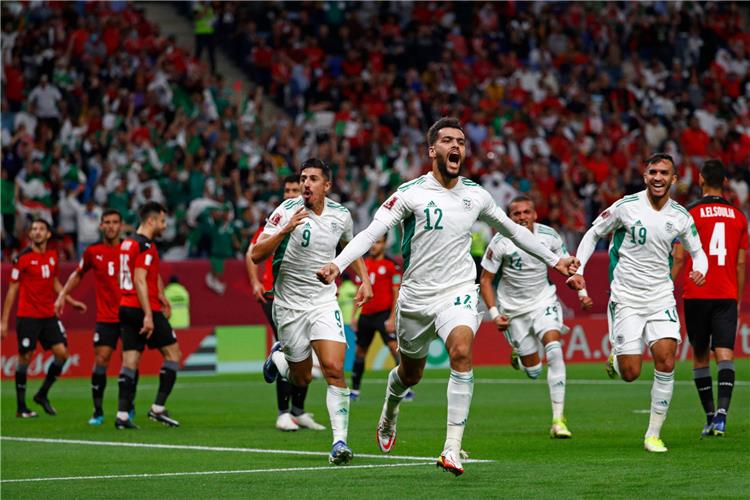 مصر والجزائر في كأس العرب