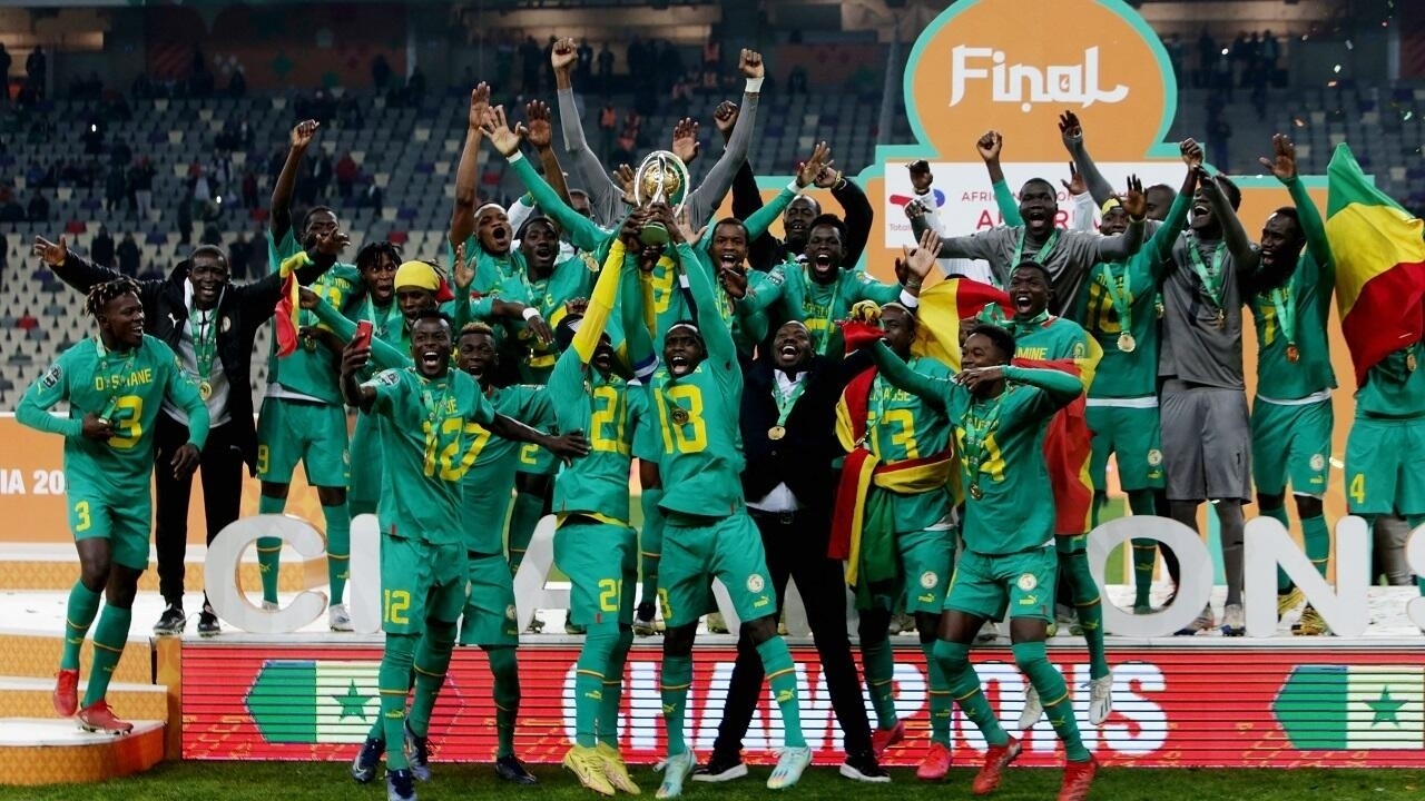 منتخب السنغال بطل أفريقيا 2022
