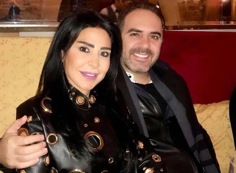 الفنان وائل جسار وزوجته